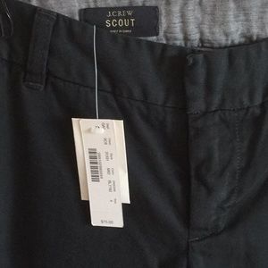Black J.Crew Scout Chino